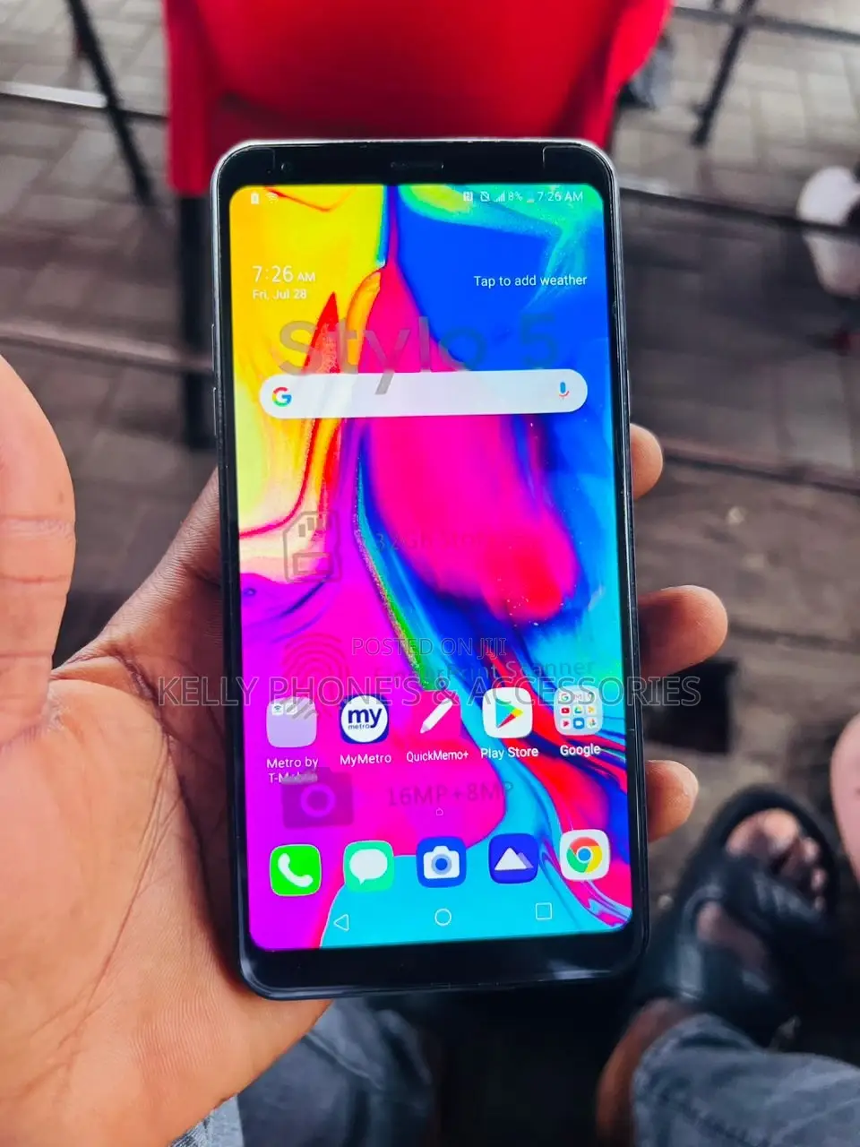 New LG Stylo 5 32 GB Black