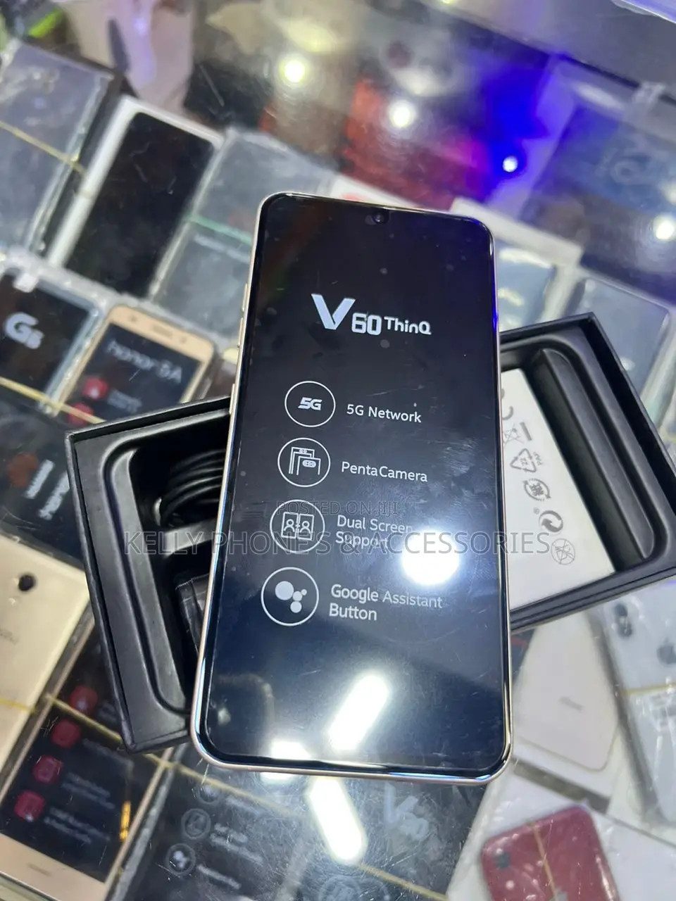 New LG V60 ThinQ 5G UW 128 GB Blue