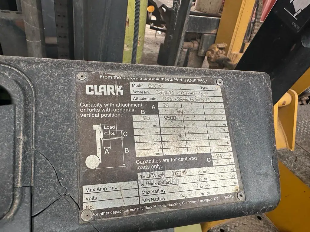 Forklift - 10,000 Lb Capacity Forklift