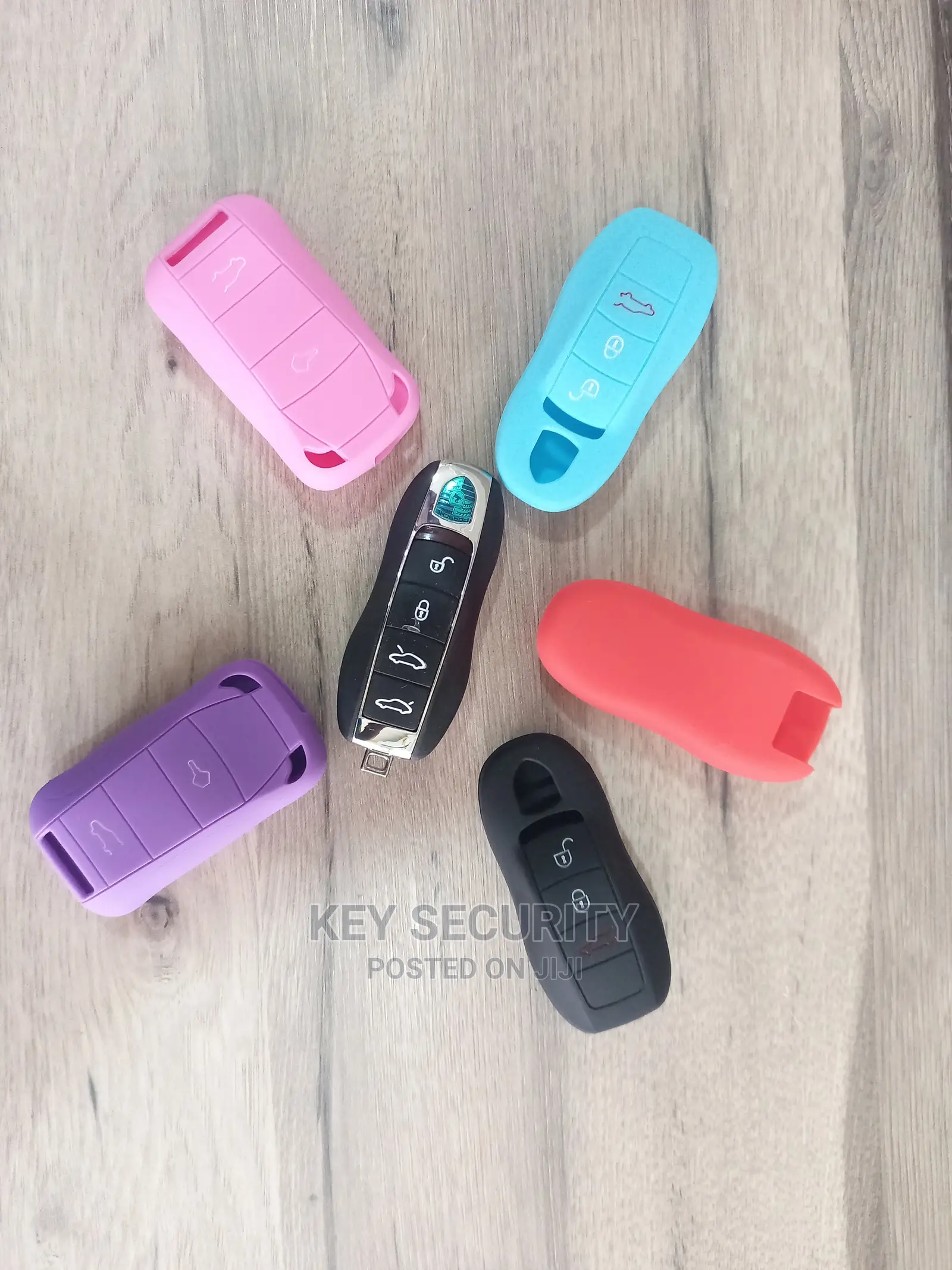Silicone Case for Porsche Cayenne Smart Key