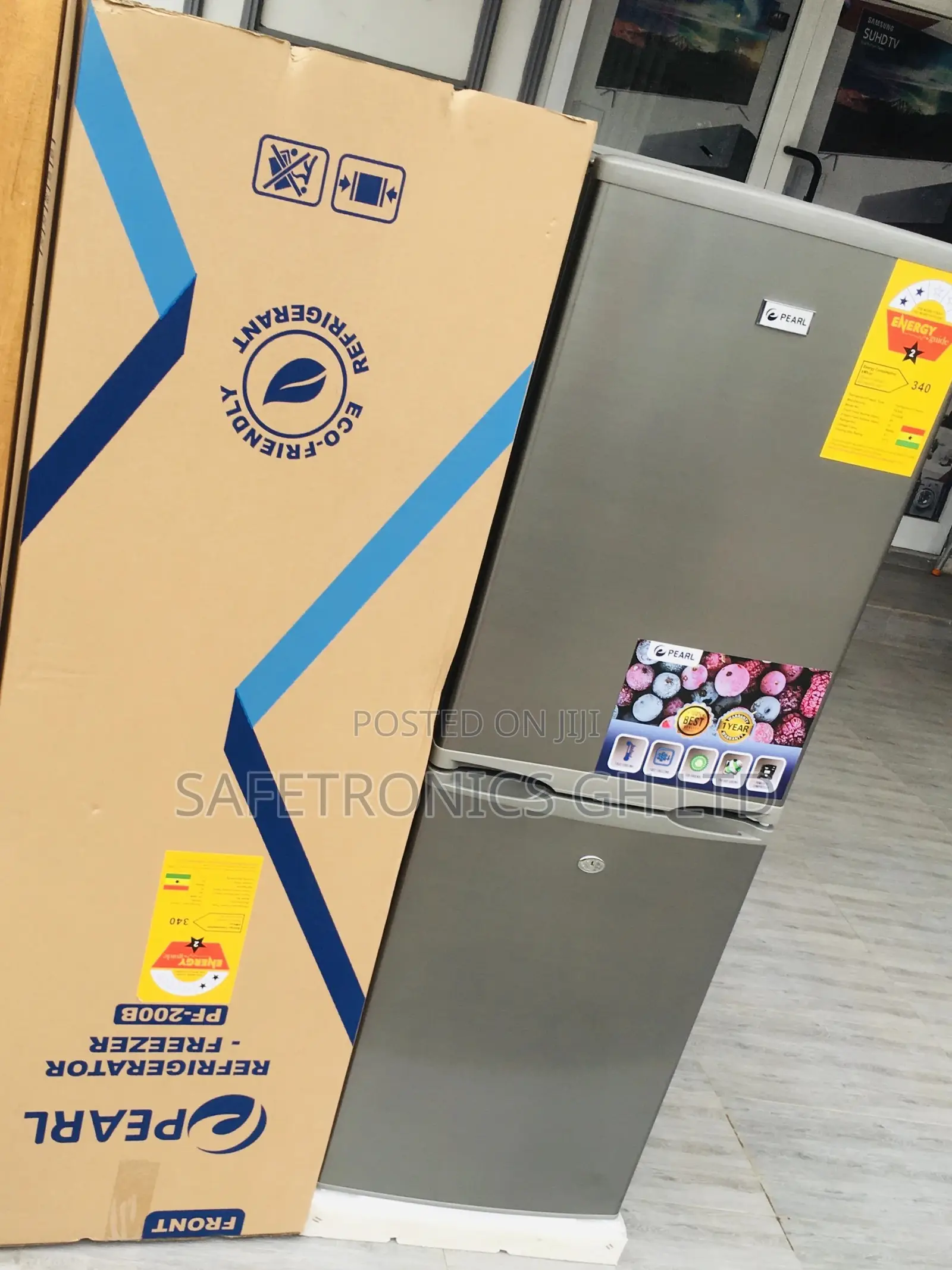 Original Bottomfreezer Pf-200bf Doubledoor 140 Liters