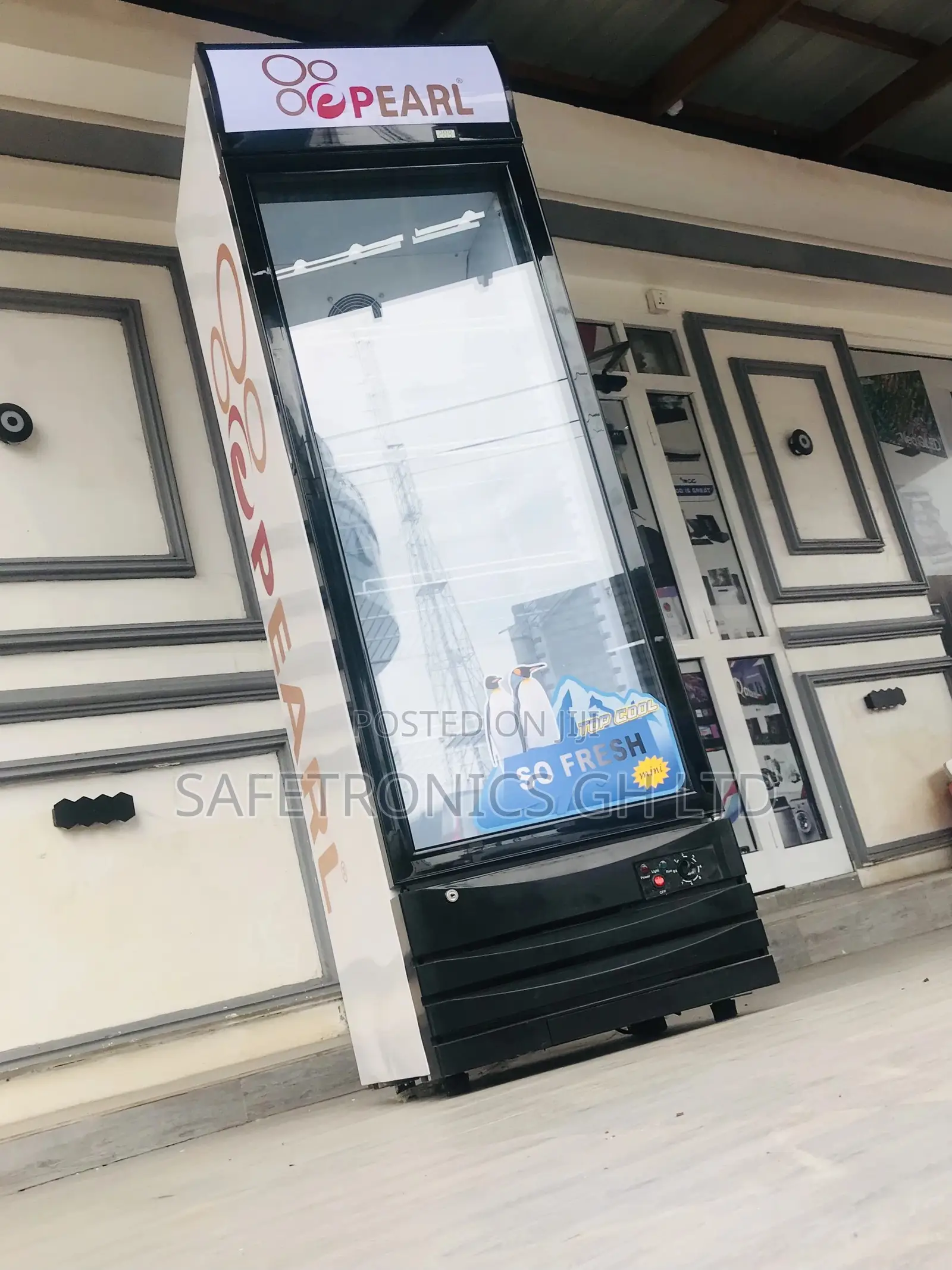Reliable New Singledoor PVC-49 368 Liters Display Pearl