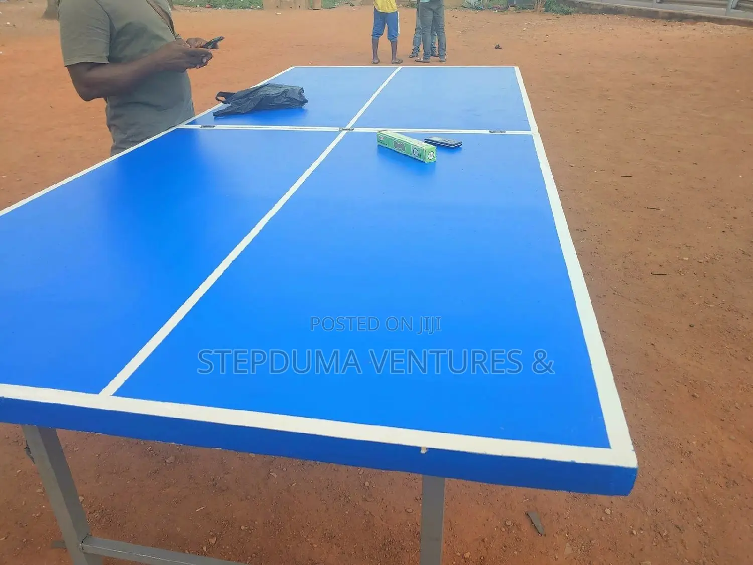 Table Tennis Board With Metal Stands