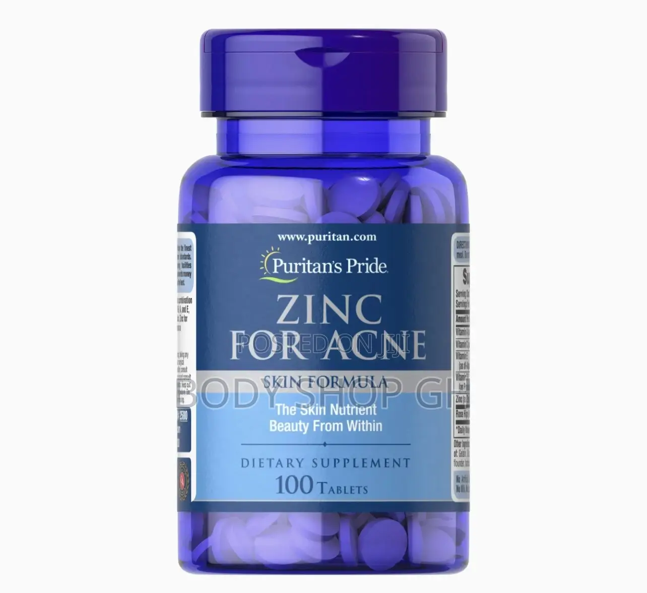 Puritan's Pride Zinc For Acne + Mineral For Immune Health✅