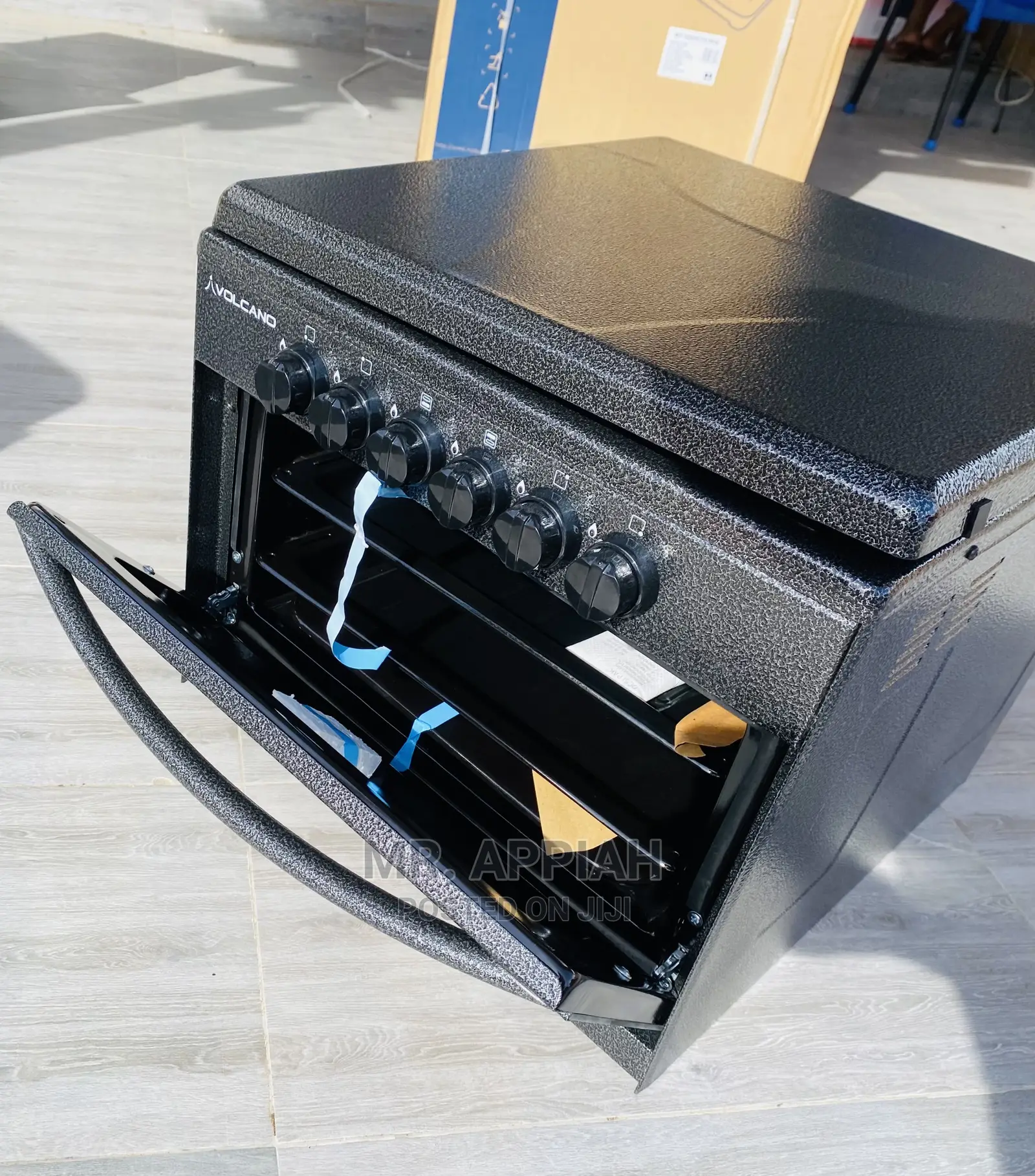 Original Volcano Table Top 4 Gas Burner With Grill
