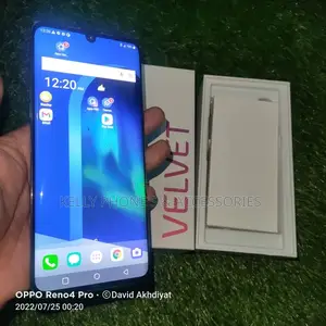 New LG Velvet 5G 128 GB Black