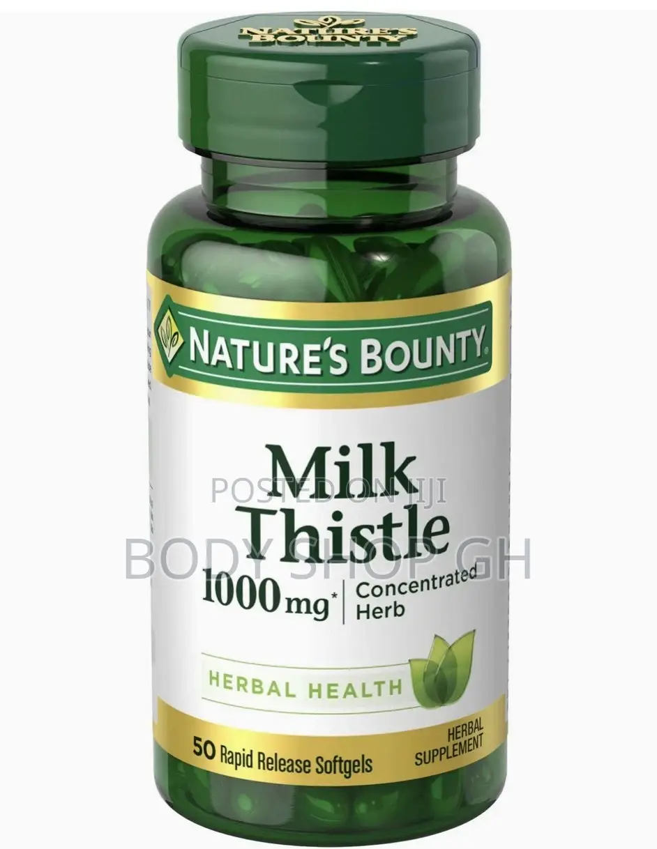 Nature's Bounty Milk Thistle -Liver Health,1000 Mg,50 PCS