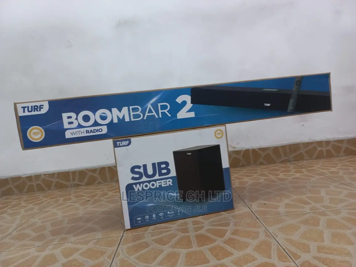 Turf Boom Bar Sound + Sub Woofer Super Sound