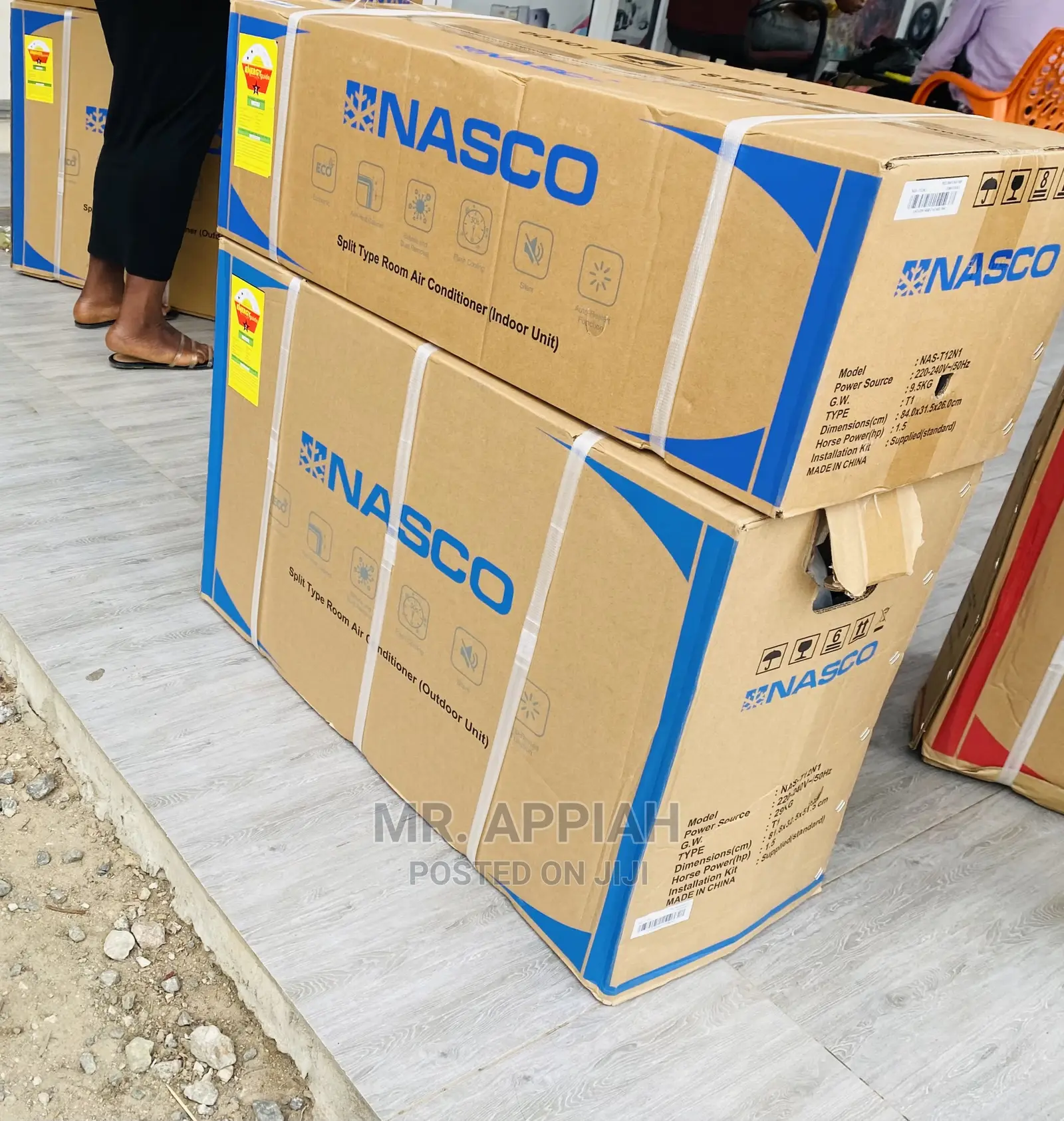 Nasco 1.5hp Smart Inverter Ac Chills Faster, Feather Wider