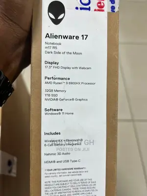 New Laptop Alienware M17x R2 32GB AMD Ryzen 9 SSD 1T