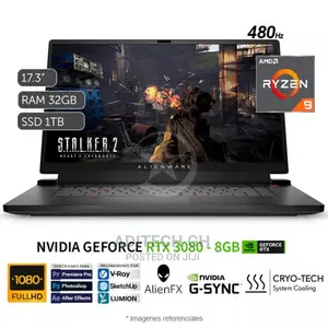 New Laptop Alienware M17x R2 32GB AMD Ryzen 9 SSD 1T