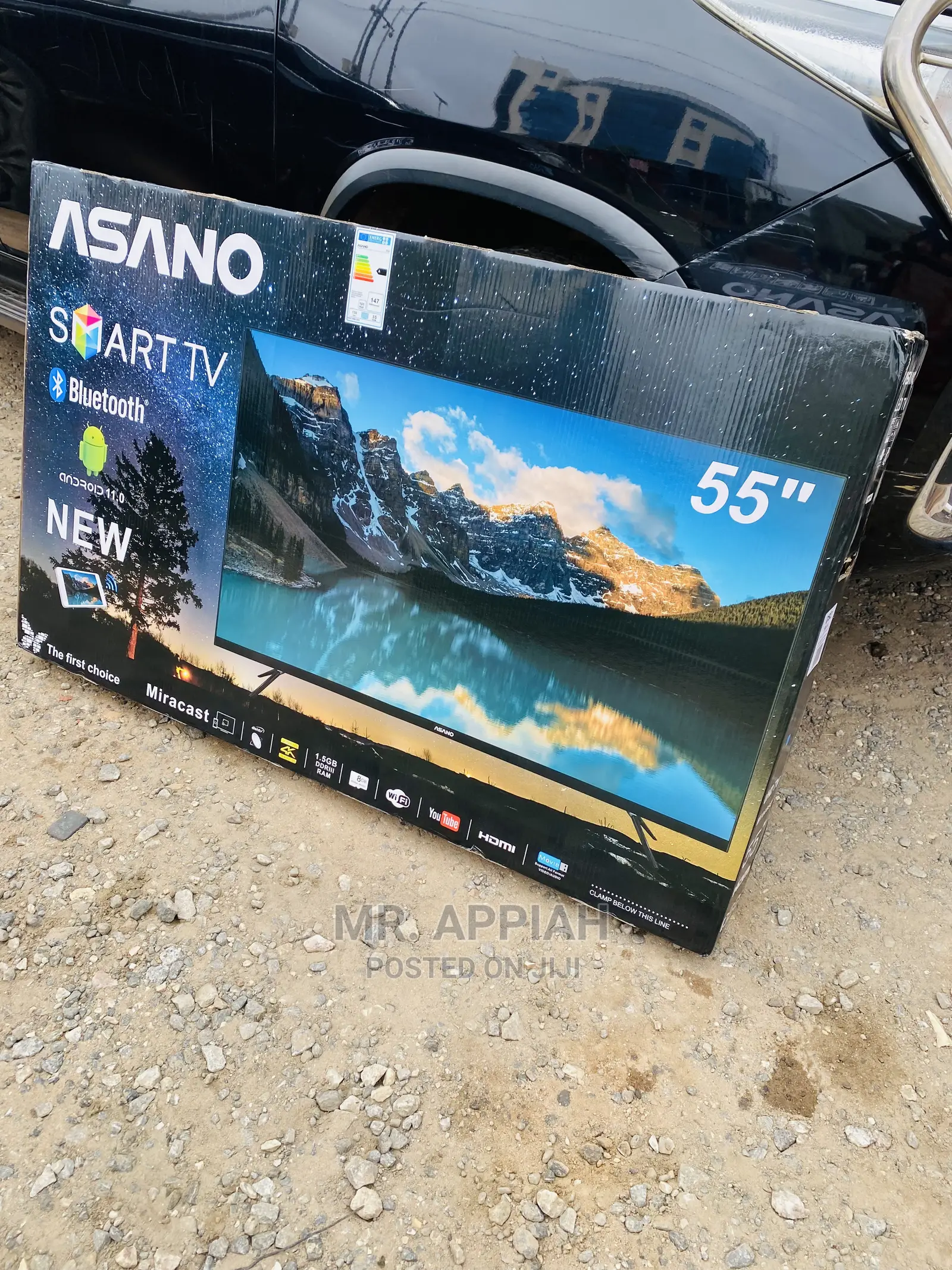 Durable Affordable Asano 55” Ultra Hd Digital Satelite Tv