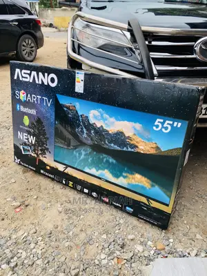 Quality Yet Affordable 55” Asano Full Hd Satelite Tv(Black)