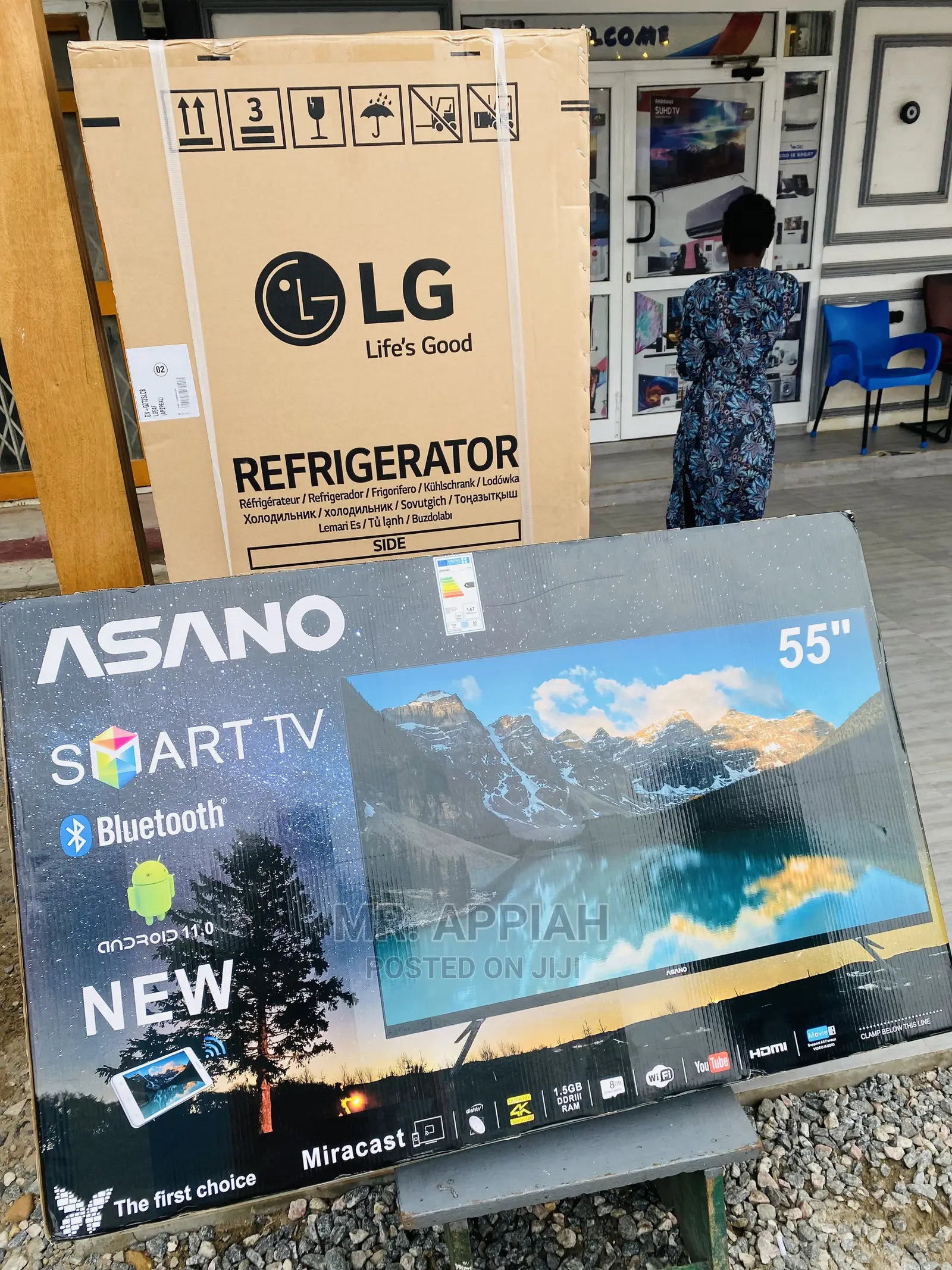 Shop 55 Inch Ultra Hd Smart Digital Satelite Tv (Asano)
