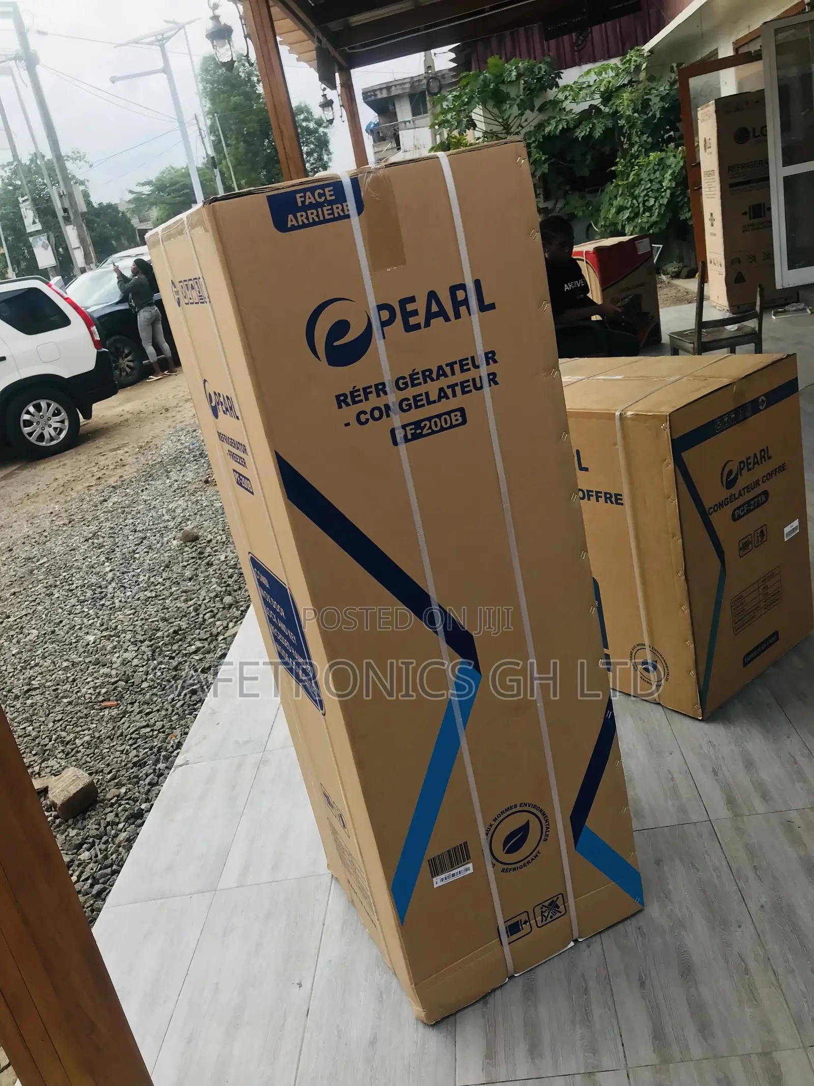 New Quality Pearl Pf-200b Bottomfreezer Doubledoor