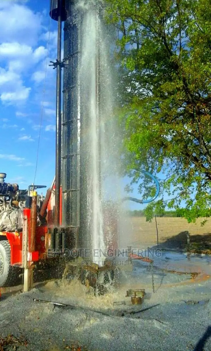 Water Borehole Drilling at Daban Panin
