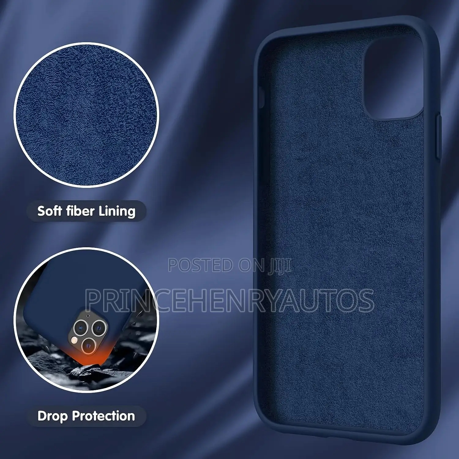Ouxul iPhone 11 Pro Case, Wireless Charging Compatible