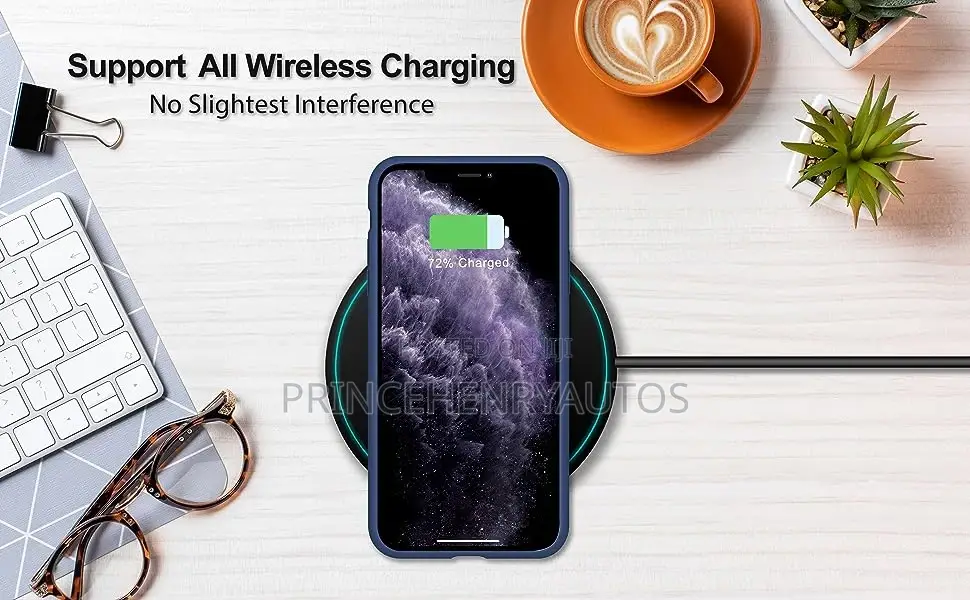 Ouxul iPhone 11 Pro Case, Wireless Charging Compatible