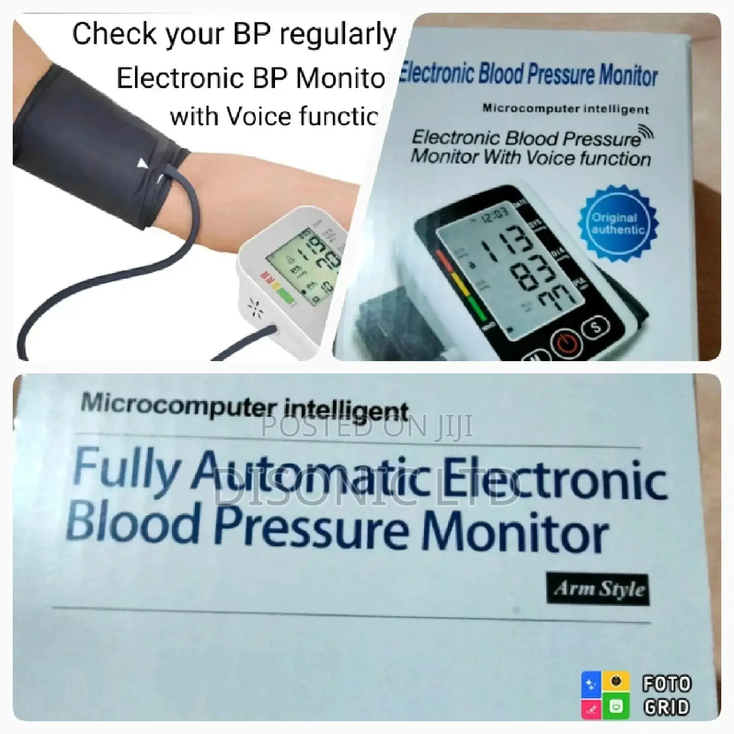 Electric Blood Pressure Monitor