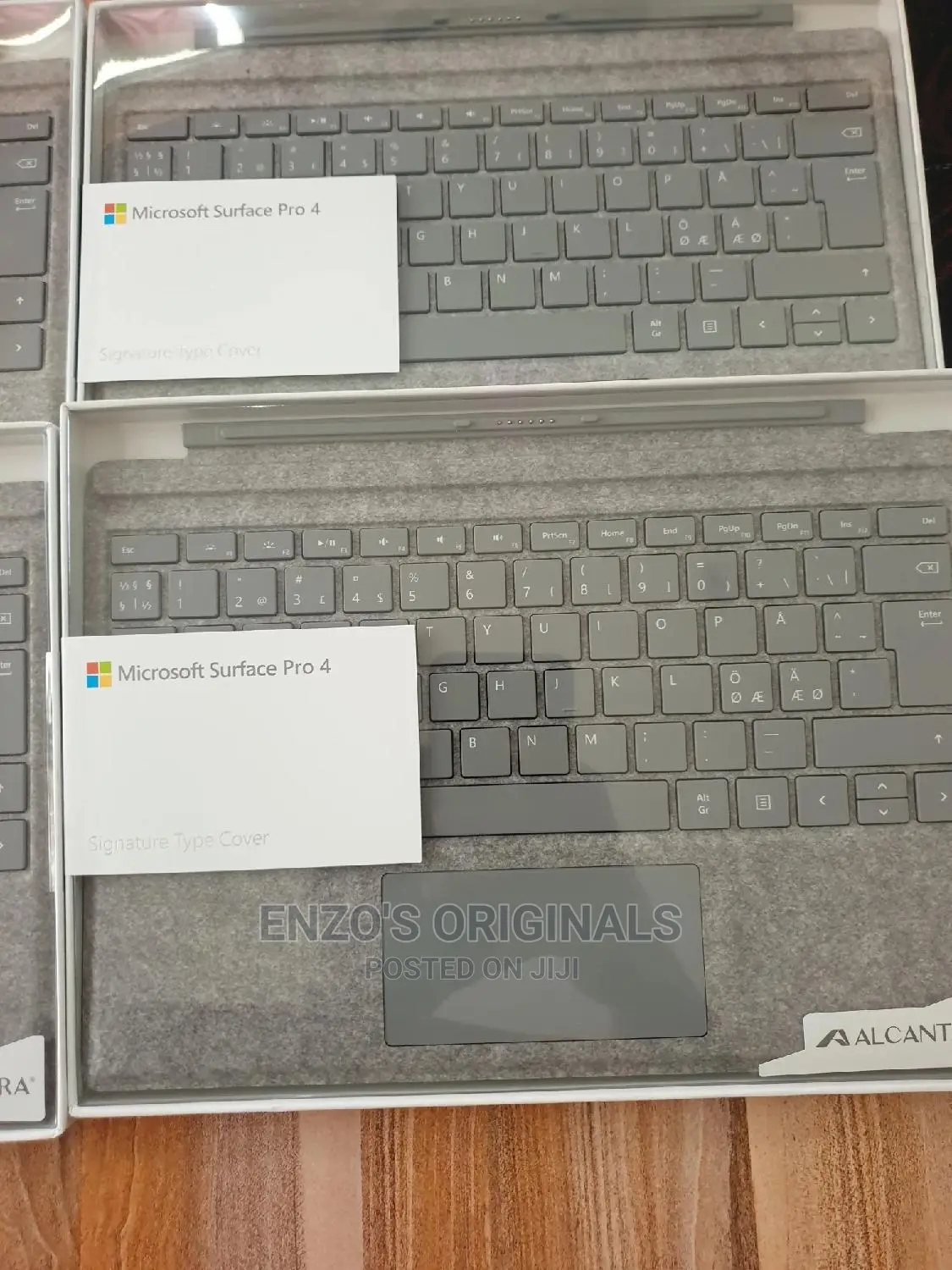Microsoft Surface Pro 3 to Pro 7 Keyboard Gray Alcantara New Sealed