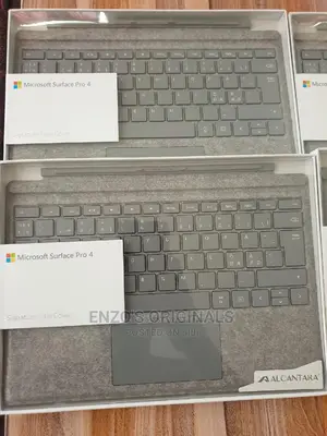 Microsoft Surface Pro 3 to Pro 7 Keyboard Gray Alcantara New Sealed