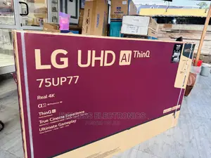 Naturally Crispy UHD Smart 75”Up77 LG TV 