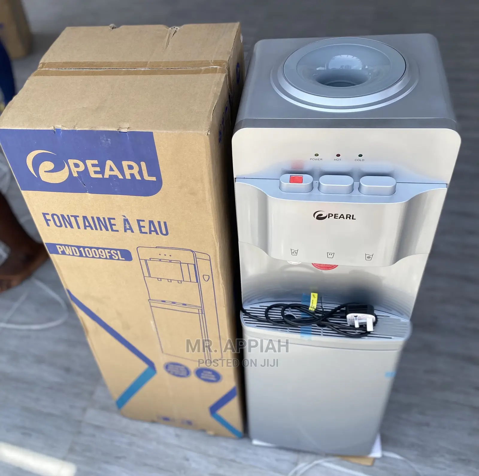Pearl PWD-1009FSL Hot/Cold Dispenser Works Faster Wider.