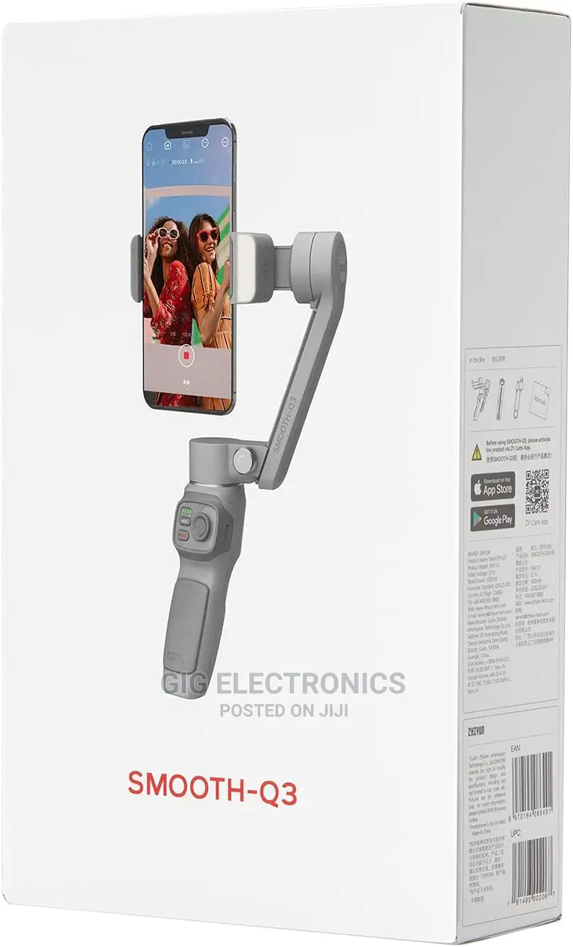 Zhiyun Smooth-Q3 Smartphone Gimbal Stabilizer