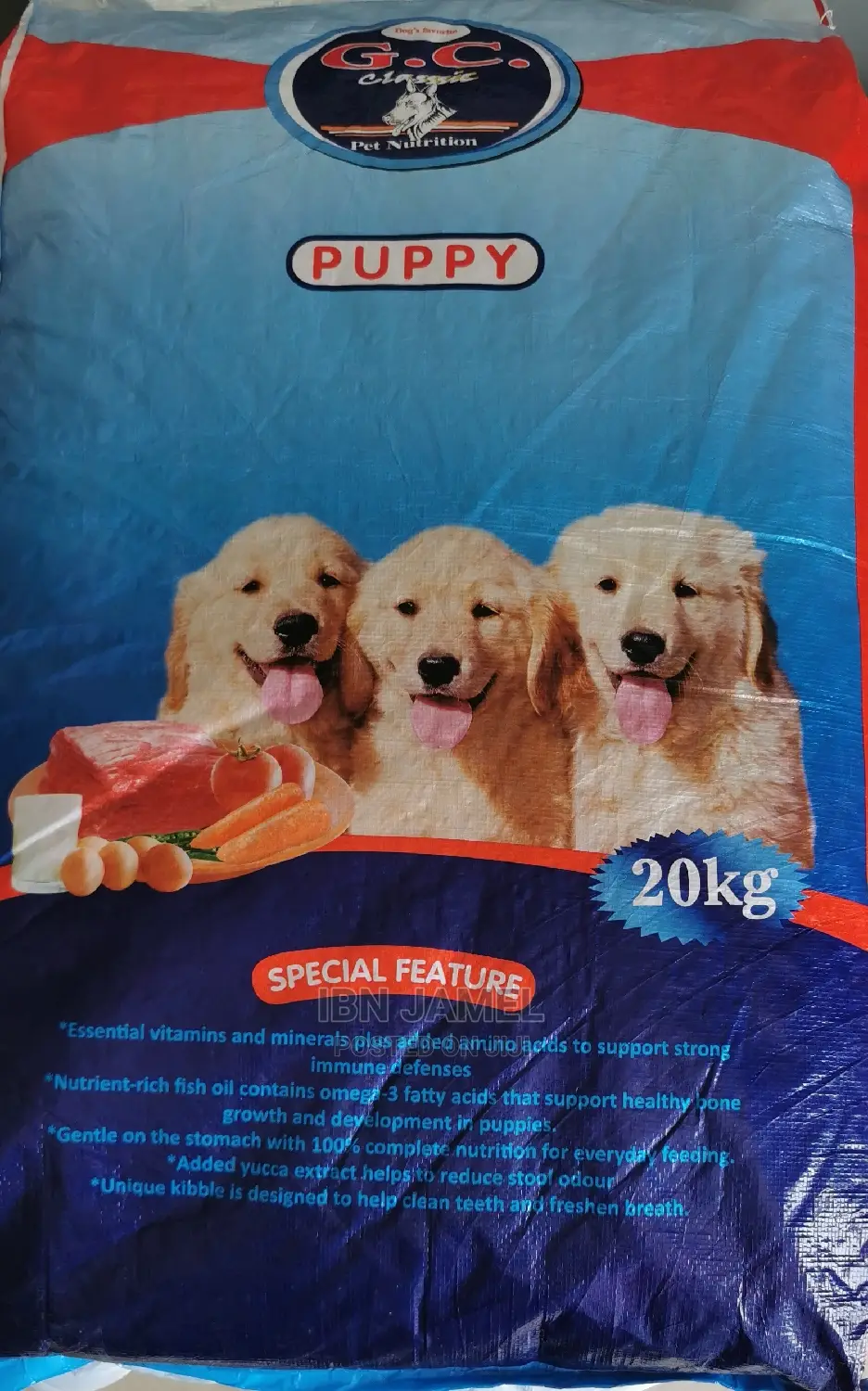 G. C. Classic Dog Food (Puppy). Gc Puppy Food.