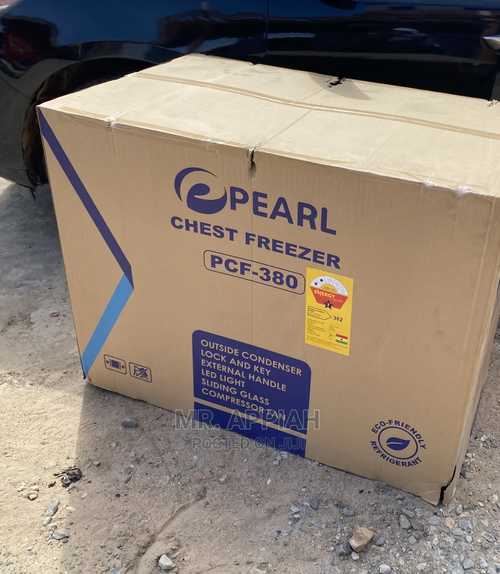 High Efficient Pearl 316L 1 Door Freezer(Chest)PCF-380