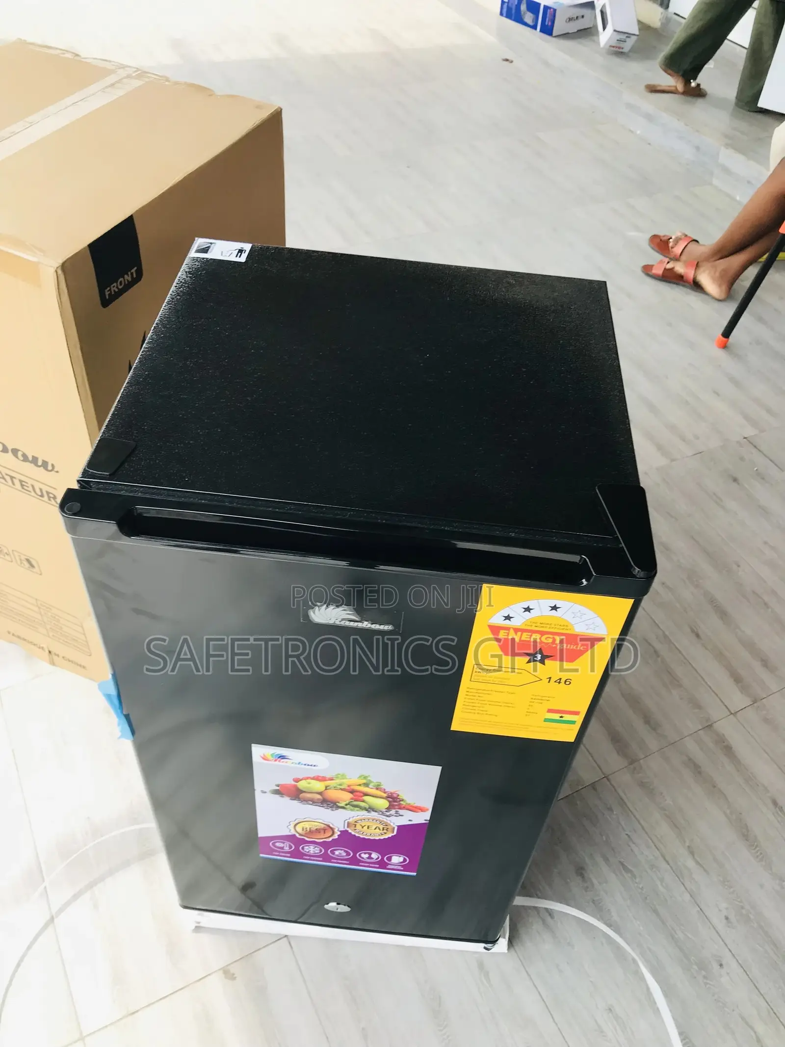 Rainbow 82 Liters Tabletop Fridge Topfreezer