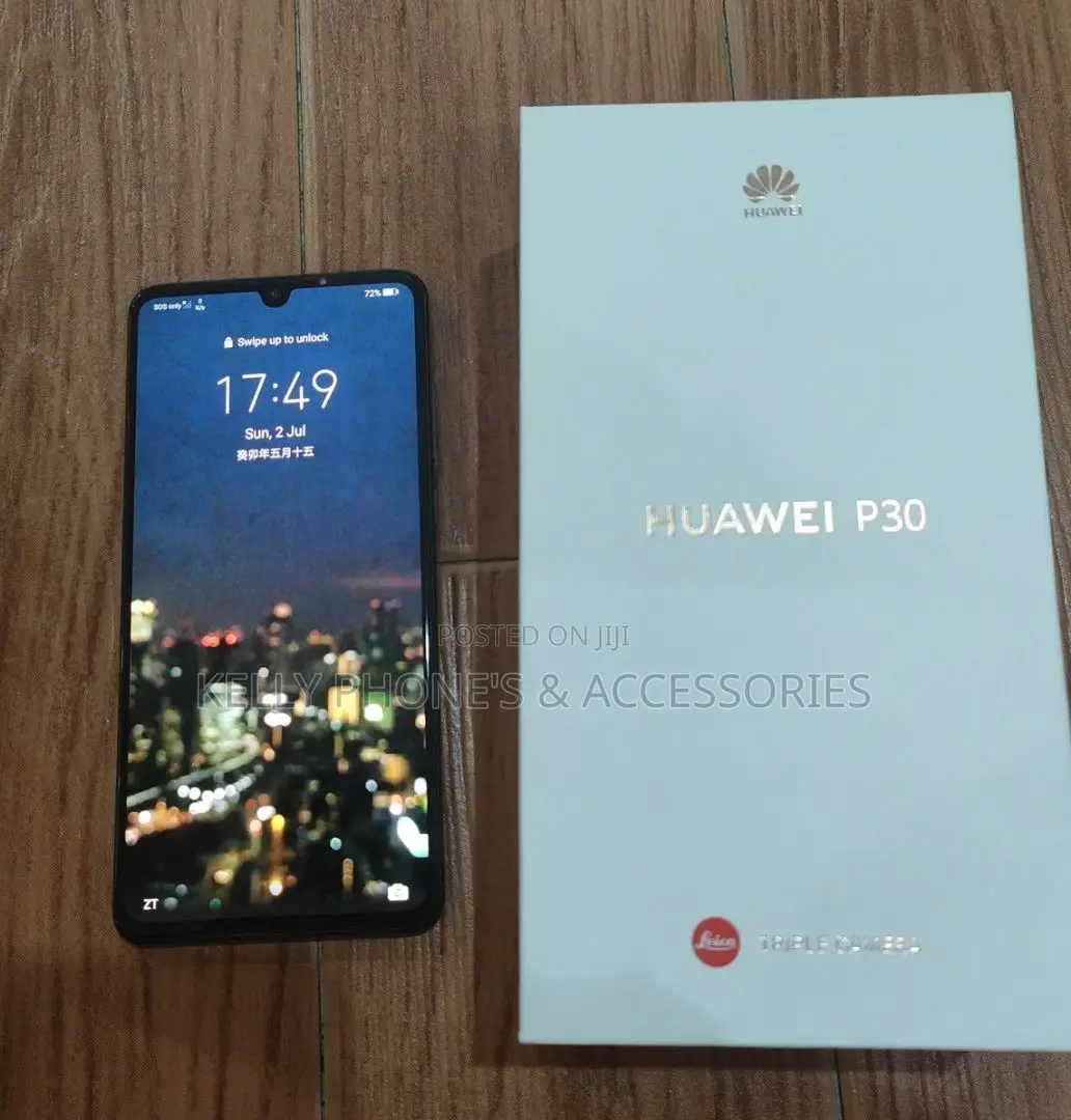 New Huawei P30 Pro 128 GB Black