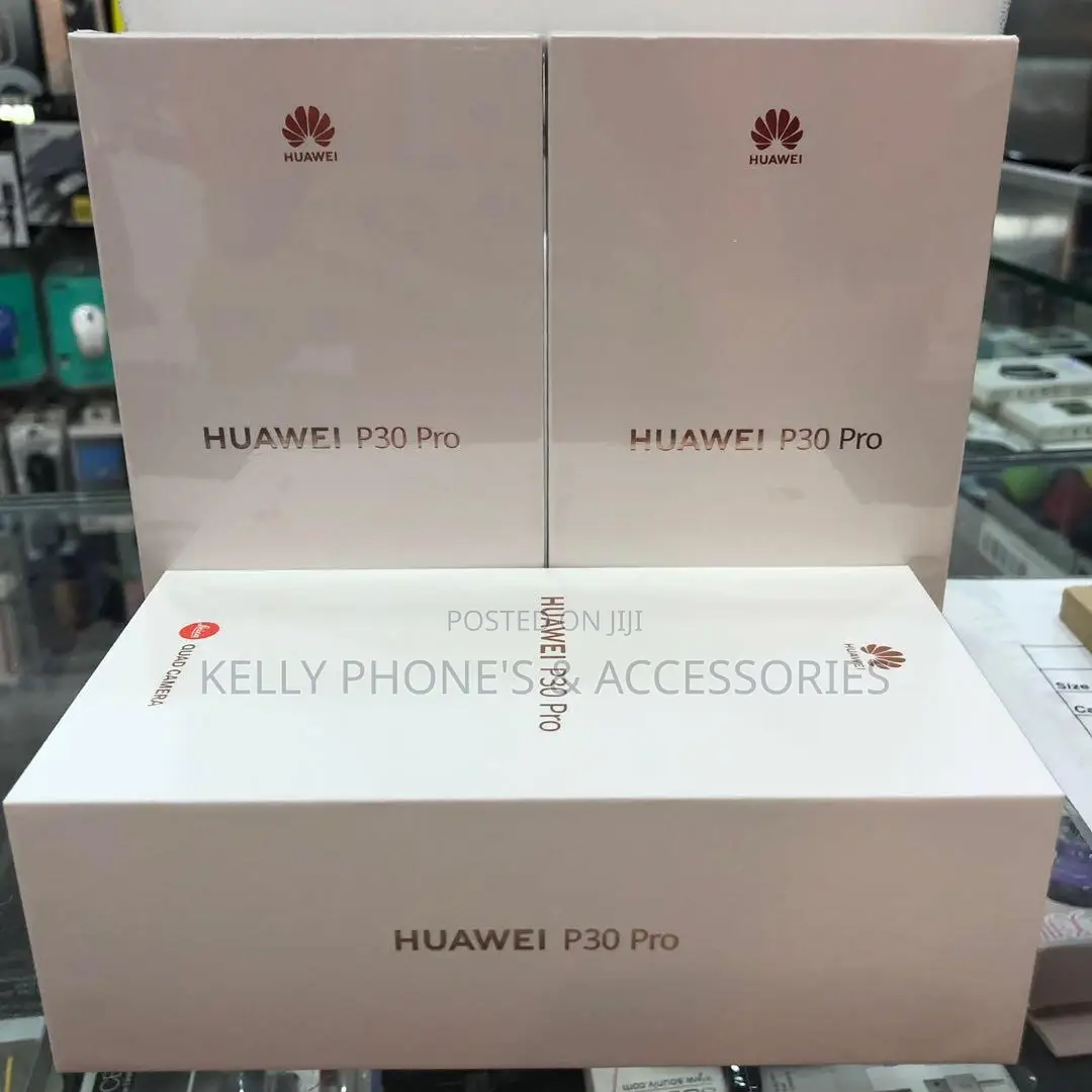 New Huawei P30 Pro 256 GB Black