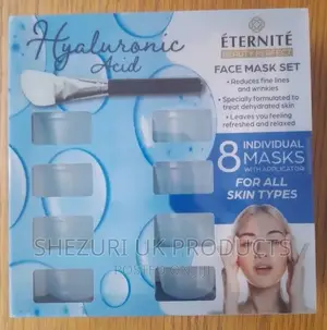 Hyaluronic Acid Face Mask Set X 8 Pots Applicator