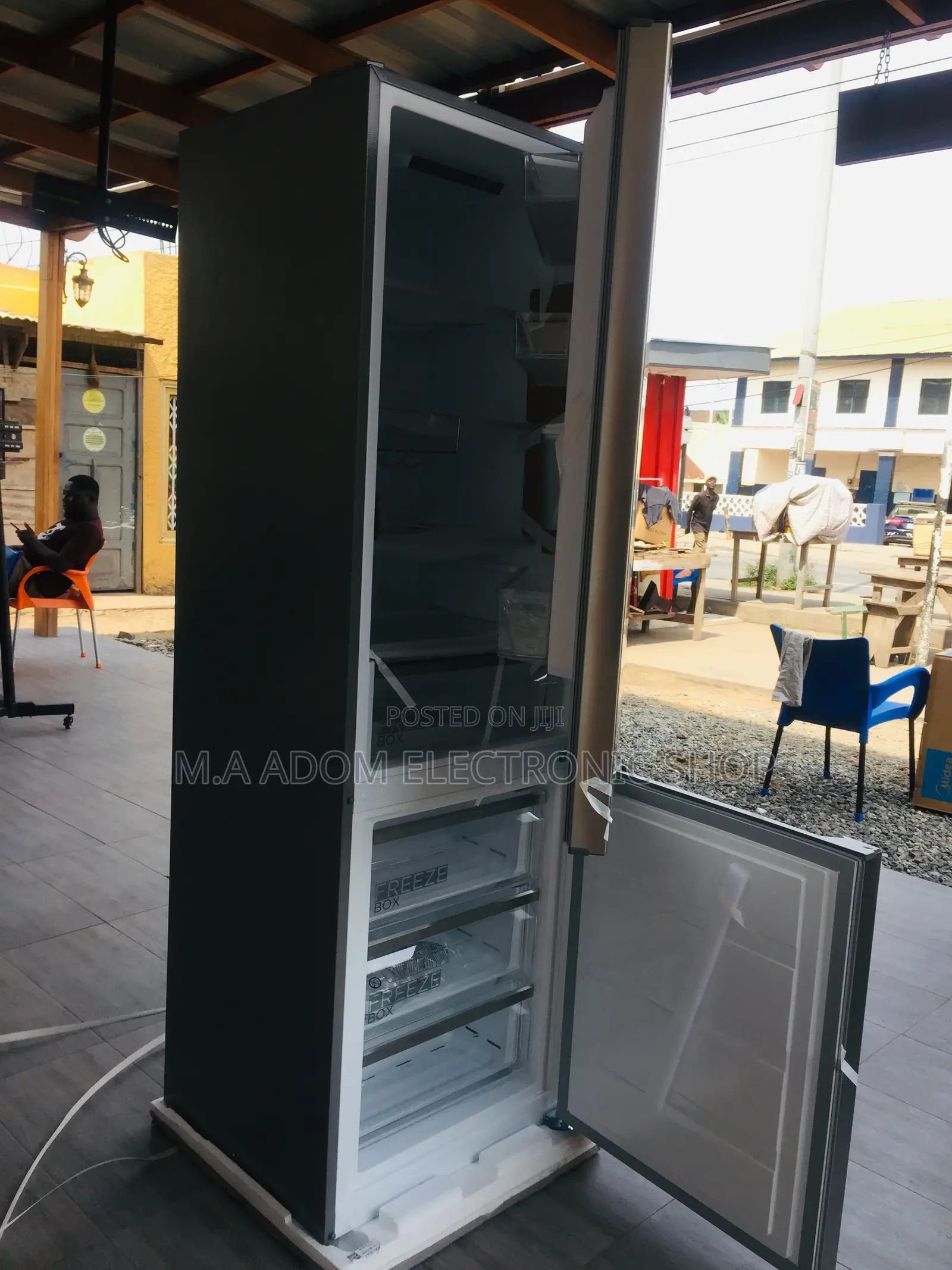 Best Midea 170ltr Double Door Bottom Freezer Mdrb242fgf42