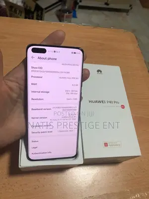 New Huawei P40 Pro 256 GB Black