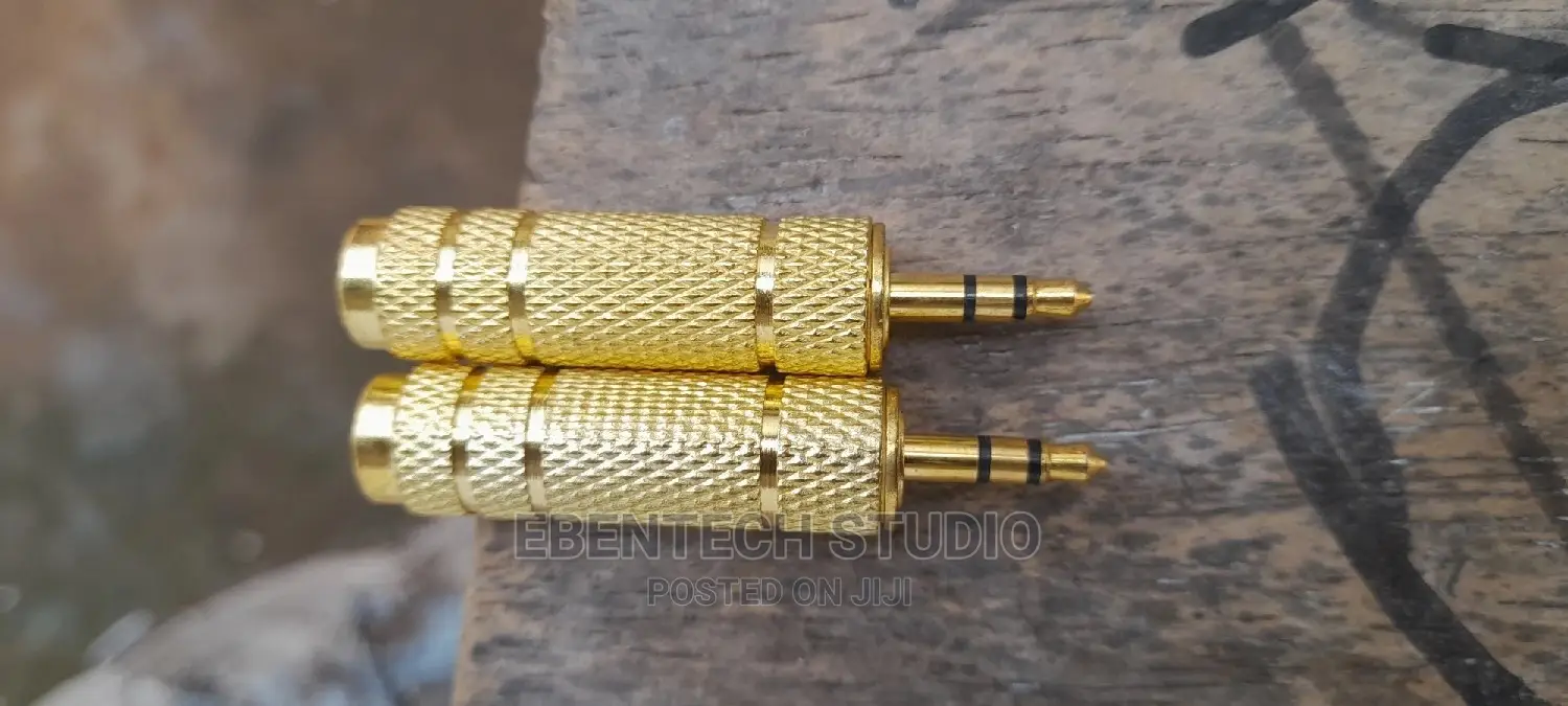 Quarter Inch Jack to Mini Jack 6.5mm to 3.5mm