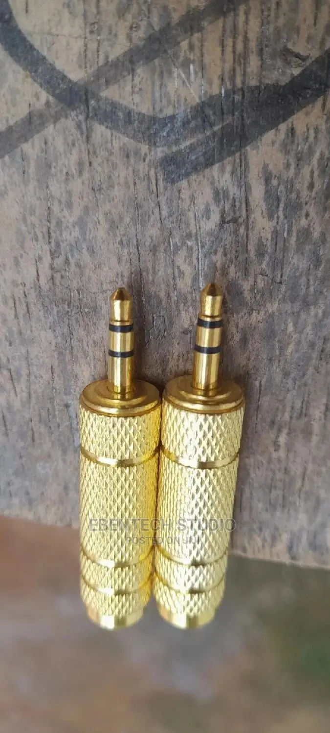 Quarter Inch Jack to Mini Jack 6.5mm to 3.5mm
