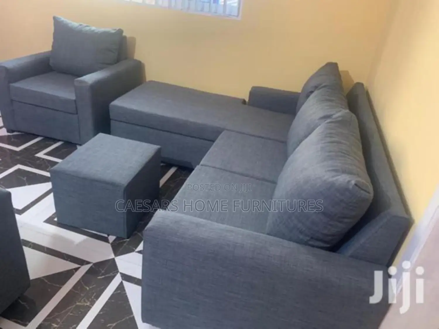 Lshape Sofa Plus Single