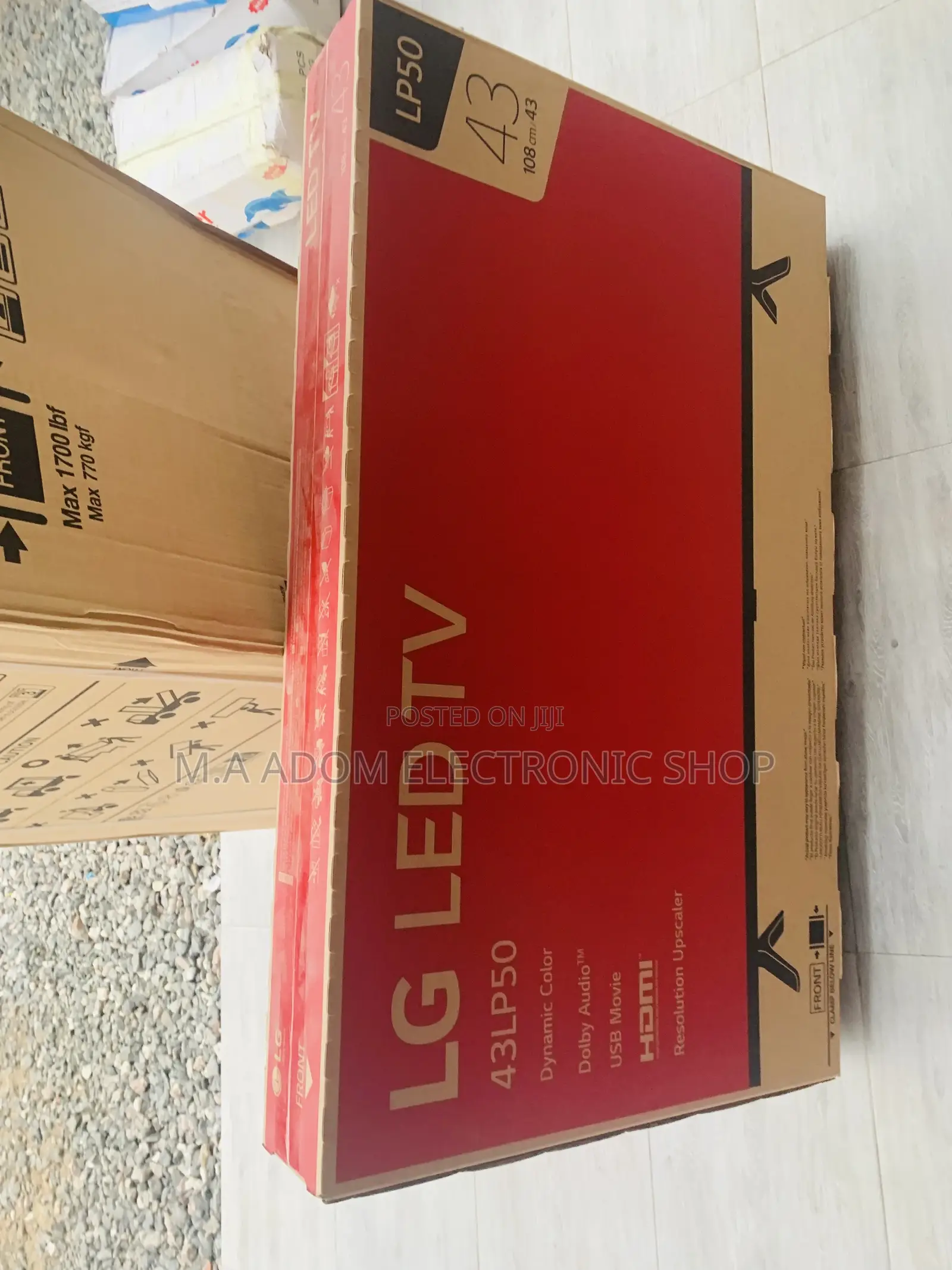 Elegant LG 43 Inches FHD Digital TV 43LP5000PTA