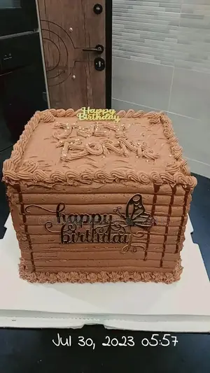 Vanilla, Chocolate, Vanilla Cake