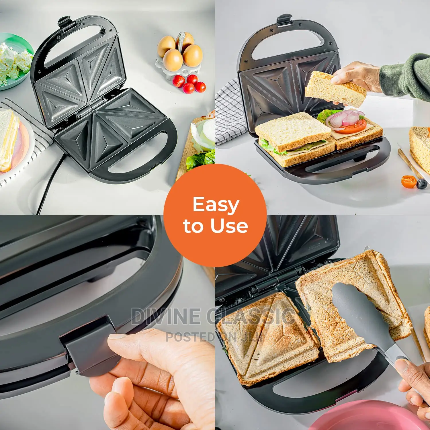 Geepas Slice Sandwich Toaster