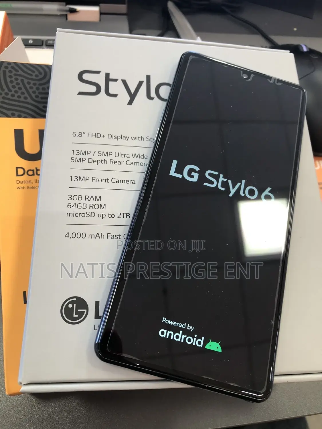 New LG Stylo 6 64 GB Silver
