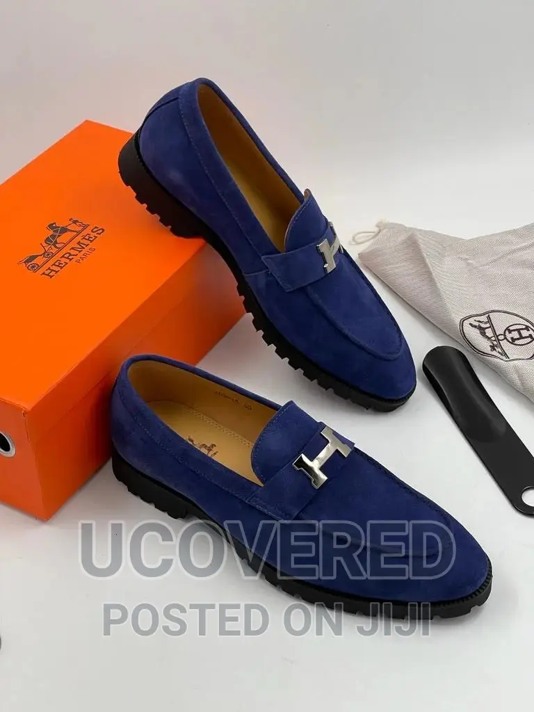 Quality Hermes Suede Loafers