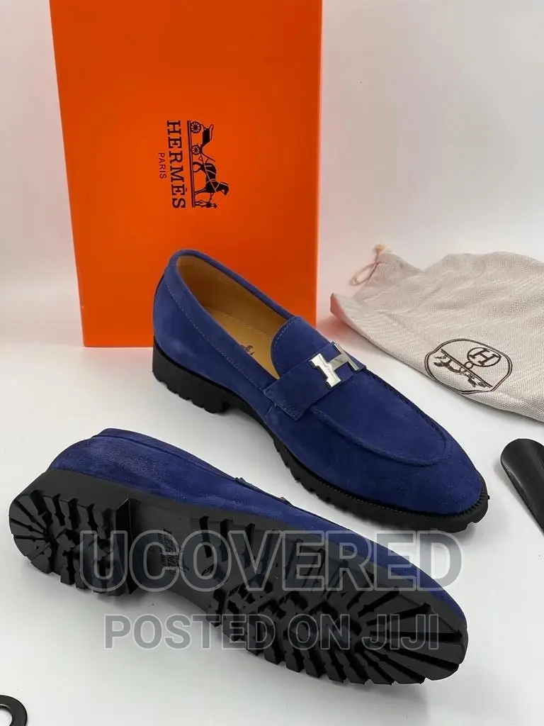 Quality Hermes Suede Loafers