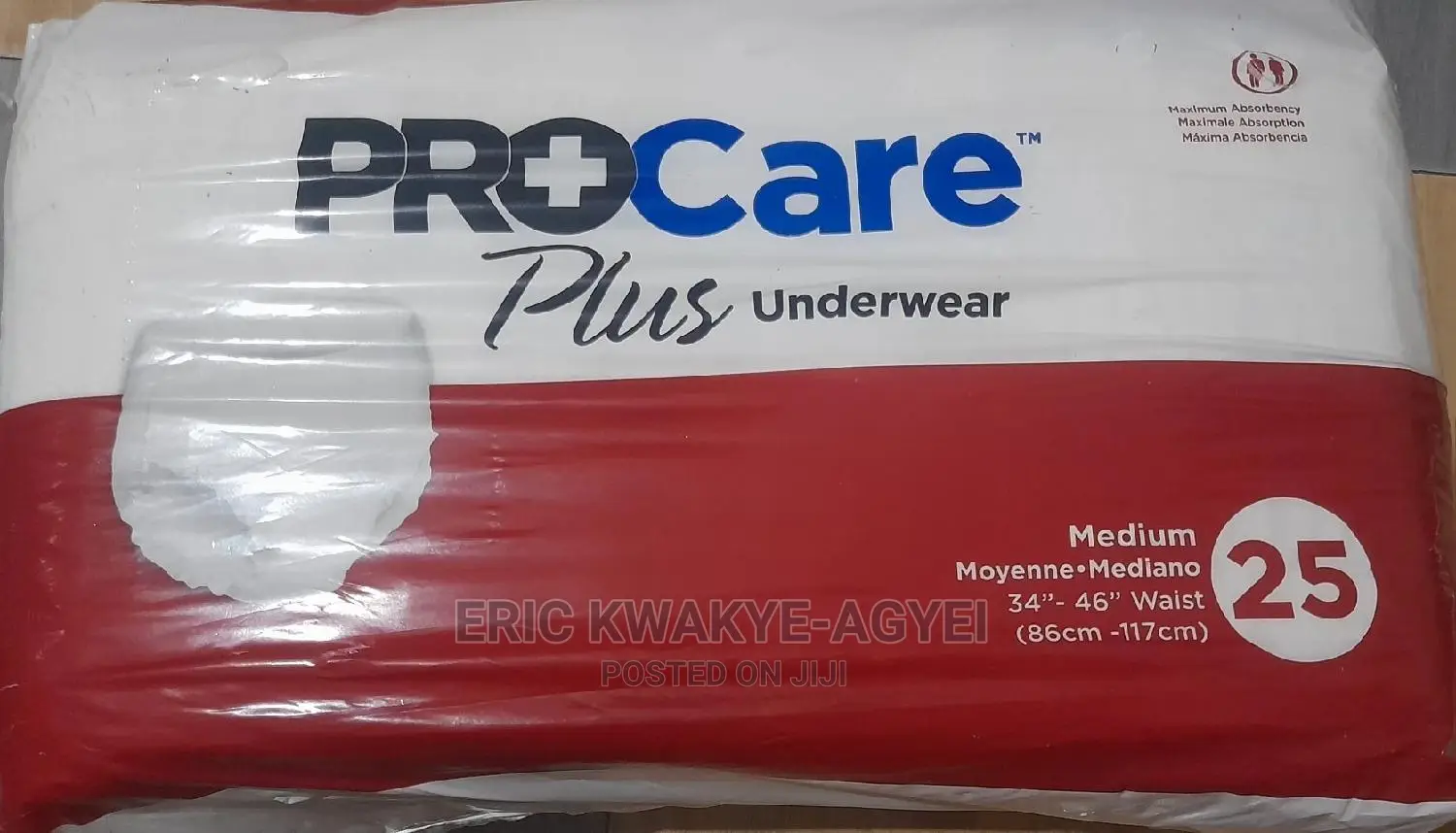 First Quality
Procare Plus Absorbent Underwear Med 25