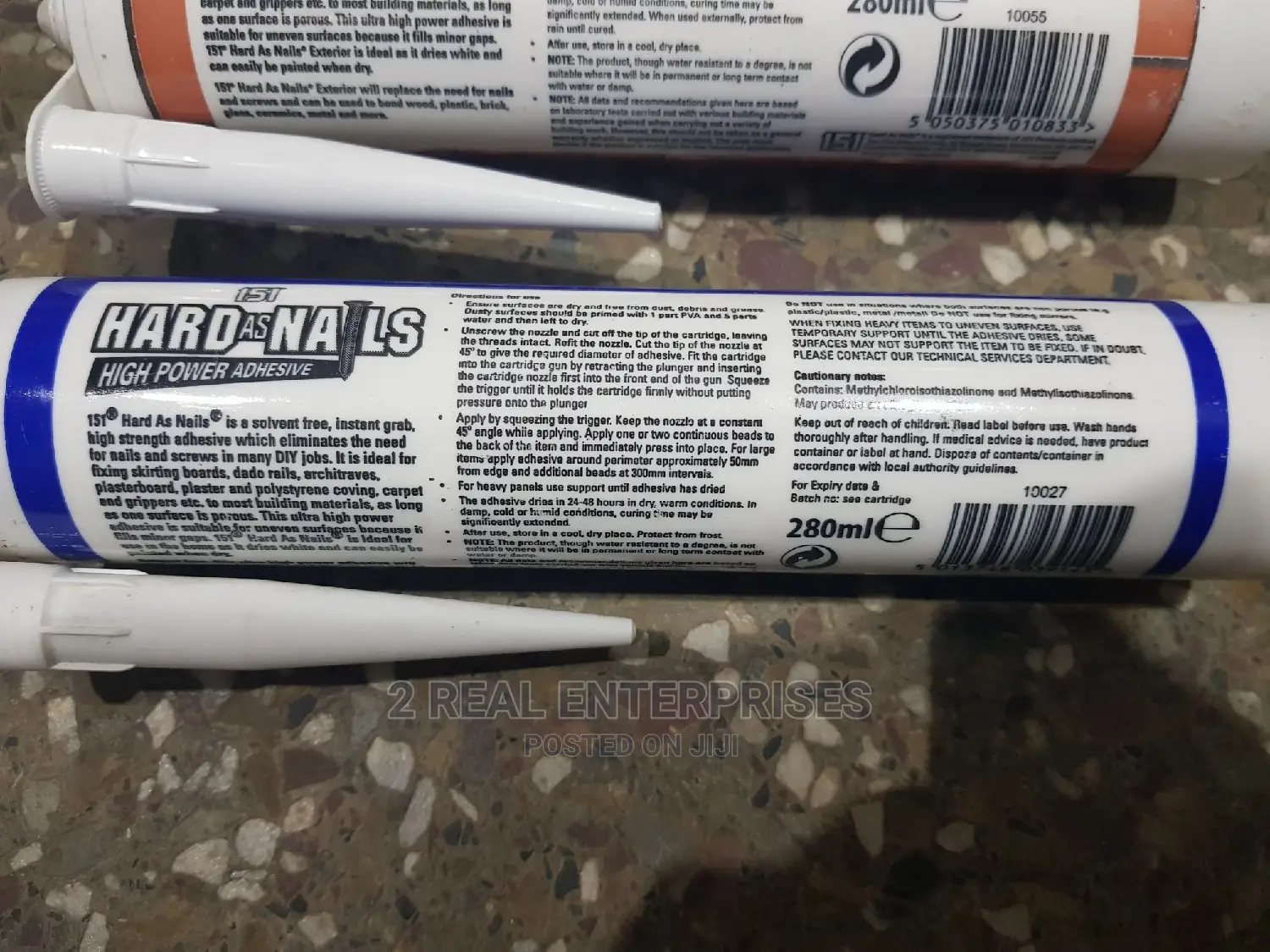Hard as Nails Interior and Exterior Adhesive