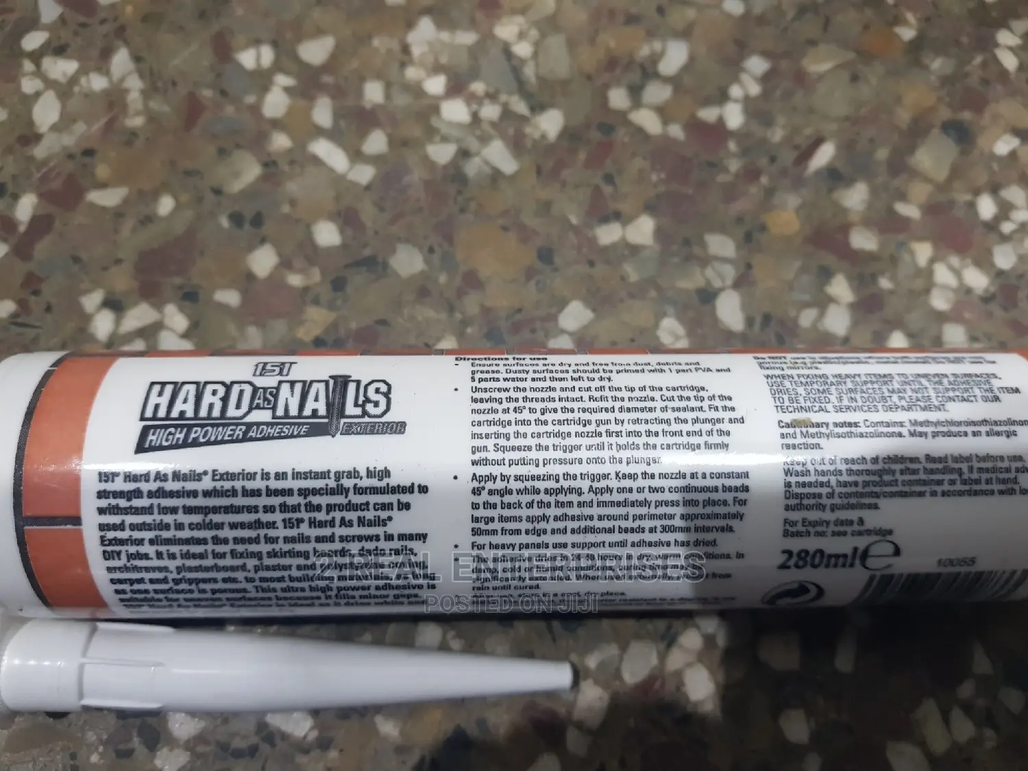 Hard as Nails Interior and Exterior Adhesive