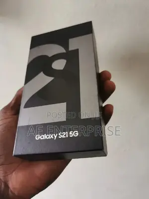 New Samsung Galaxy S21 5G 256 GB Black