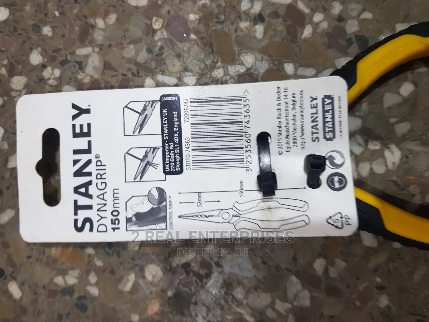 Stanley Pointed Plier 150mm